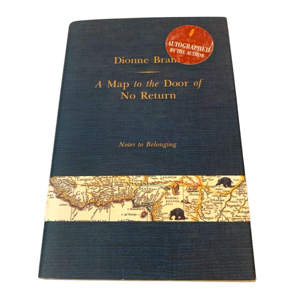 Autographed A Map to the Door of No Return Hardcover Book 2001 Signed